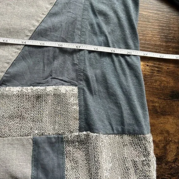 J Peterman Daisy Goes Dancing Mixed Media Dress - XXS, NWOT - Picture 6 of 10